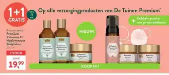 Holland & Barrett Op alle verzorgingproducten van de tuinen premium aanbieding