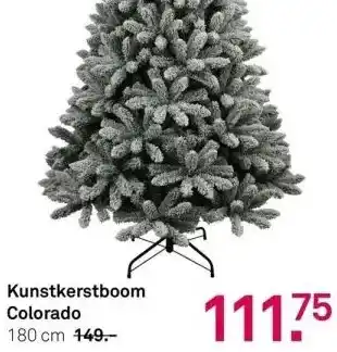 Karwei Kunstkerstboom colorado 180 cm 149. aanbieding