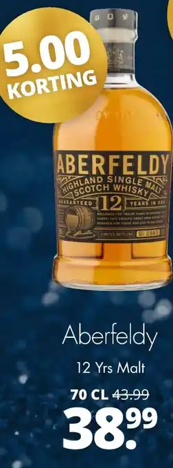 Mitra Aberfeldy 12 yrs malt aanbieding
