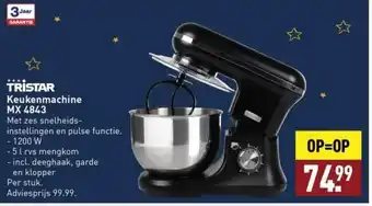 ALDI TRISTAR Keukenmachine MX 4843 aanbieding