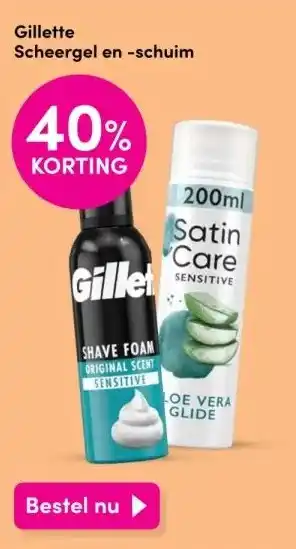 DA Gillette aanbieding