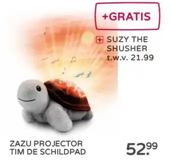 Prenatal Zazu projector tim de schildpad aanbieding