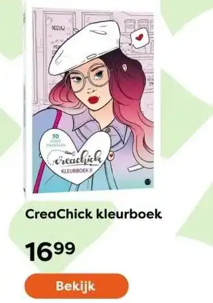 The Read Shop Creachick kleurboek aanbieding