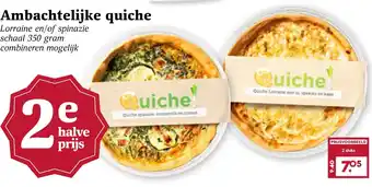 Boon`s Markt Ambachtelijke quiche aanbieding