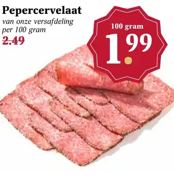 MCD Supermarkt Pepercervelaat aanbieding