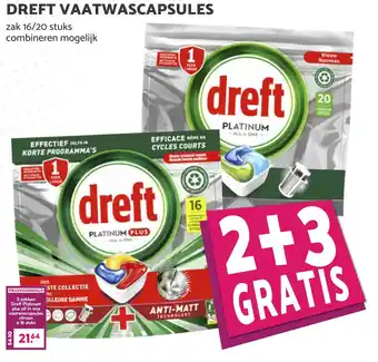 MCD Supermarkt Dreft vaatwascapsules aanbieding