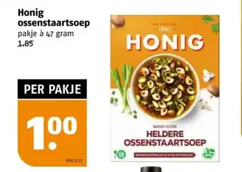 Poiesz Honig ossenstaartsoep aanbieding