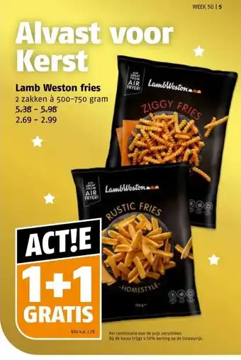 Poiesz Lamb weston fries aanbieding