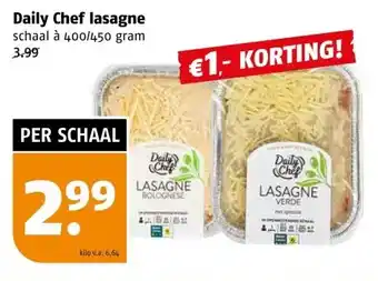 Poiesz Daily chef lasagne aanbieding