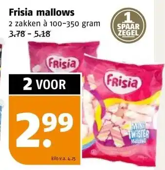 Poiesz Frisia mallows aanbieding