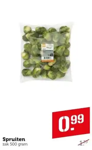Coop Spruiten aanbieding