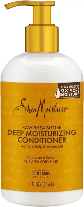 Amazon Shea moisture raw shea butter restorative conditioner, per stuk verpakt (1 x 384 ml) aanbieding