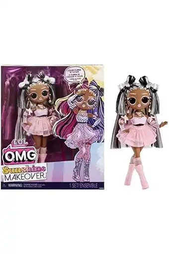 Amazon Lol surprise omg sunshine makeover modepop - switches - inclusief van kleur veranderende kenmerken, meerdere verrassingen en aanbieding