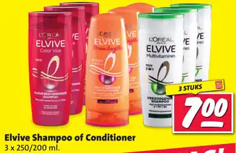 Nettorama Elvive Shampoo of Conditioner aanbieding