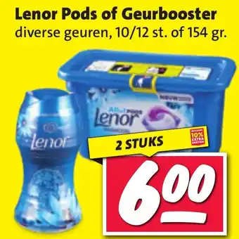 Nettorama Lenor Pods of Geurbooster aanbieding