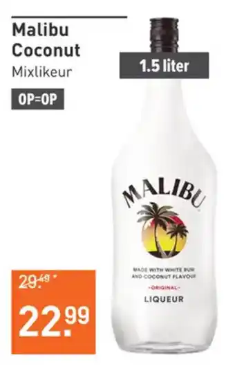 Gall & Gall Malibu Coconut aanbieding