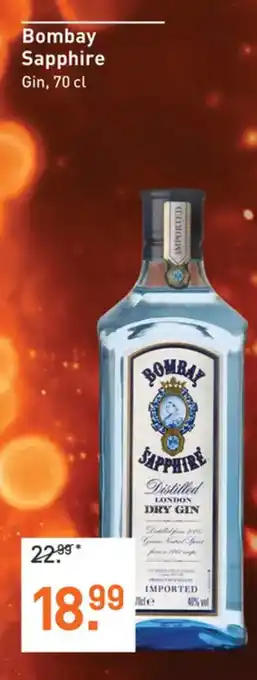 Gall & Gall Bombay Sapphire Gin, 70 cl aanbieding