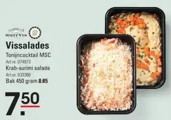 Sligro Vissalades aanbieding