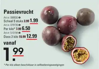 Sligro Passievrucht aanbieding