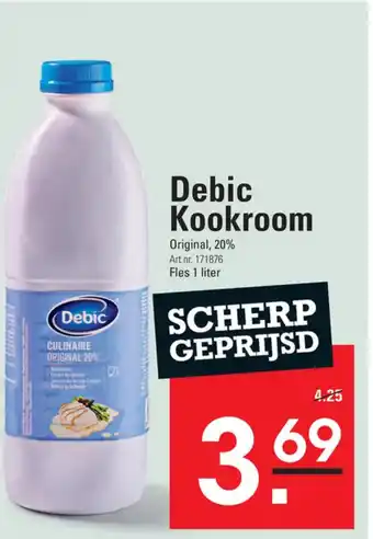 Sligro Debic Kookroom aanbieding
