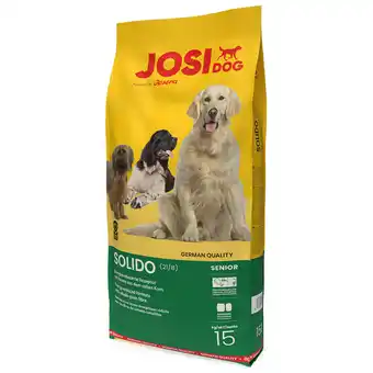 Zooplus 12 + 3 gratis! josidog dog dry 15 kg - profiline solido 15 kg aanbieding