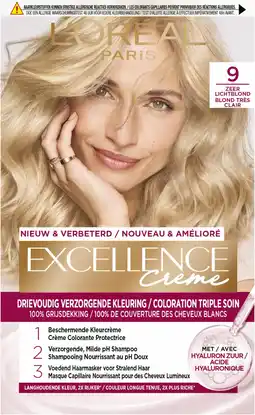Amazon L'oréal paris excellence creme 9 9 - zeer licht blond - permanente kleuring aanbieding