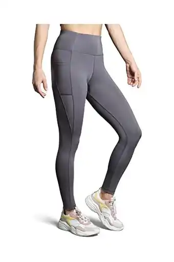 Amazon Danish endurance workout leggings, voor dames, hoge taille, met zak aanbieding