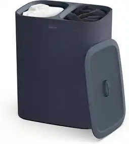 Amazon Joseph joseph tota - wasmand van 90 liter met deksel, aparte compartimenten met uitneembare katoenen zakken met hengsels om k aanbieding