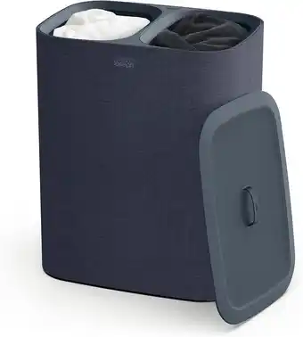 Amazon Joseph joseph tota - wasmand van 90 liter met deksel, aparte compartimenten met uitneembare katoenen zakken met hengsels om k aanbieding
