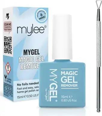 Amazon Mygel by mylee magic gel remover 15ml + gel schraper tool - gel acryl nagellak remover – verwijdert gemakkelijk en snel gella aanbieding