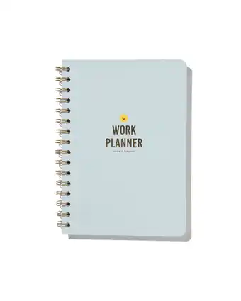 HEMA Hema werkplanner met spiraal 21x15 aanbieding