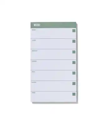 HEMA Hema weekplanner 21x12 aanbieding