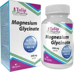 Amazon Magnesium glycinaat 2000mg per portie 120 capsules, analysecertificaat van agrolab duitsland, puur, geen vulstoffen of vulsto aanbieding