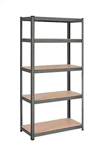 Amazon Songmics opbergrek, stellingkast, zwaar rek, kelderrek, 180 x 90 x 40 cm, draagvermogen tot 875 kg, 5 verstelbare planken, me aanbieding