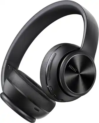 Amazon Doqaus draadloze bluetooth-hoofdtelefoon, on-ear-koptelefoons bluetooth 5.3 met 3 eq-modi en microfoon, tot 40u batterij, opv aanbieding