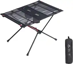Amazon Naturehike opvouwbare picknicktafel aluminium campingtafel voor buitenkampeerders met 2 flessenrekken, ultralichte draagbare aanbieding
