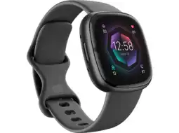 MediaMarkt Fitbit sense 2 zwart aanbieding