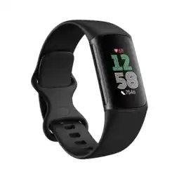 MediaMarkt Fitbit charge 6 obsidiaan/zwart aanbieding