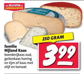 Nettorama Familie nijland kaas aanbieding