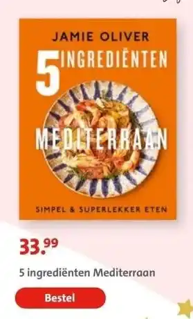 Bruna 5 ingrediënten mediterraan aanbieding