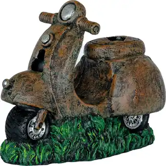 Intratuin Superfish aquarium decoratie decoled vespa bruin 14 x 8 x 11 cm aanbieding