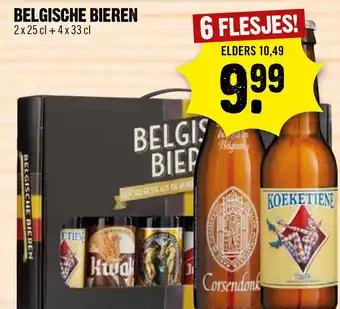 Dirck 3 BELGISCHE BIEREN 2x 25 cl + 4x 33 cl aanbieding