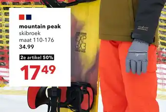 Scapino mountain peak skibroek aanbieding