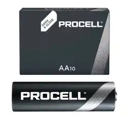 Voordeeldrogisterij Duracell procell aa-batterijen, lr6, 2700 mah - 10 stuks aanbieding