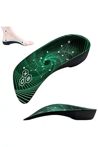 Amazon Qbk orthopedische inlegzolen hoge arch support inlegzolen schoen voorkomen flatfoot voet valgus voet pronatie ademend verlich aanbieding