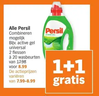 Albert Heijn Alle Persil aanbieding