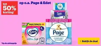 Bol.com op o.a. Page & Edet aanbieding