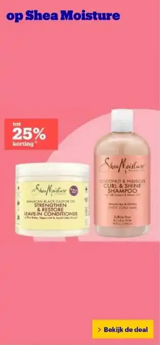 Bol.com op Shea Moisture aanbieding