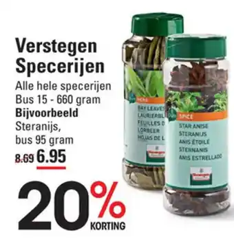 Sligro Verstegen Specerijen aanbieding