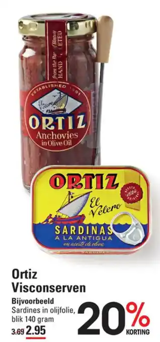 Sligro Ortiz Visconserven aanbieding